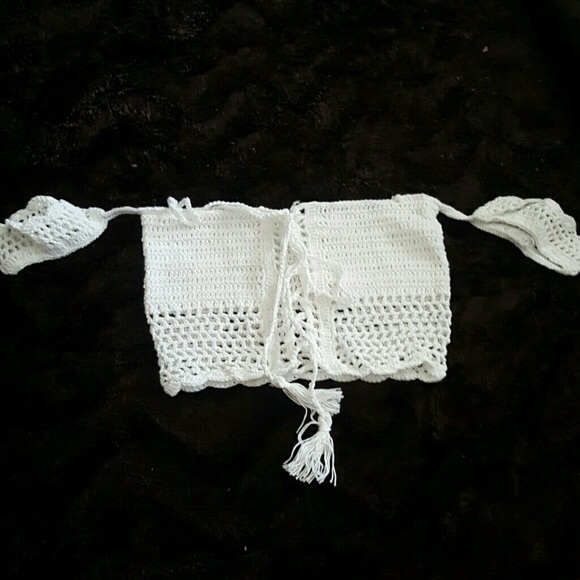 COPY - 👍🏽FOUND! TOP/ENTIRE SWIMSUIT/Wht & Blk/BOUGHT 2 - Picture 2 of 3